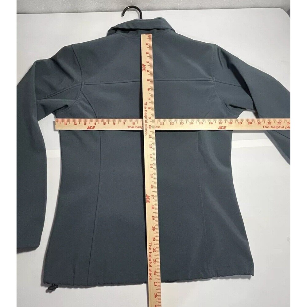 Columbia Acorn Cottage Softshell Full Zip Jacket Teal Green XL6115 Women's Small - Picture 3 of 6